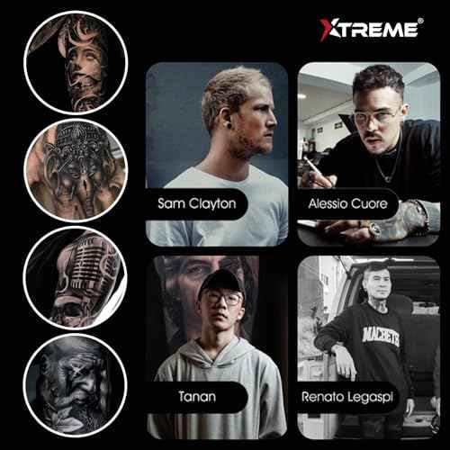 Xtreme EXO White Tattoo Ink 4OZ / 120ML High Pigment Load for Intense Coverage, Brilliant Highlights, Vegan, for Tattooists