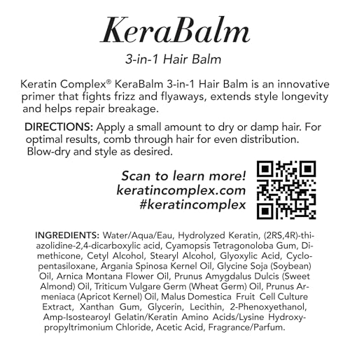 Keratin Complex - KeraBalm 3-in-1 Hair Balm - 1.7 fl oz
