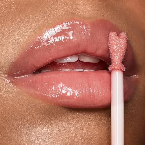 Charlotte Tilbury Collagen Lip Bath - Plumping Lip Gloss for a Fuller-Looking, High-Shine Pout - Skincare-Infused Formula to Hydrate & Nourish Lips - Pillow Talk
