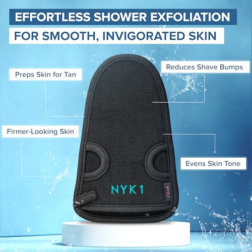NYK1 Exfoliating Glove for Dead Skin Removal