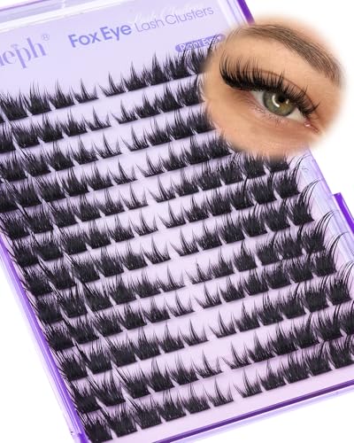 Fox Eye Lash Clusters - Wispy Eyelash Extensions by Delyneph