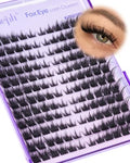 Fox Eye Lash Clusters - Wispy Eyelash Extensions by Delyneph