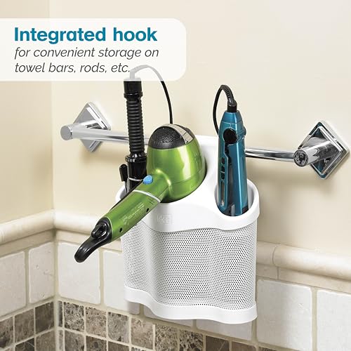 Polder Style Station Hair Tool Organizer – 3 Compartments