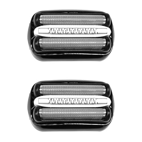 32B Replacement Shaver Head for Braun Series 3,Shaving Razor Head Suitable for Braun S3 3000s 3010s 3020s 3030s 3040s 3050cc 3070cc 3080s 3090cc 310s 320 330 340 350cc ect (2PCS)