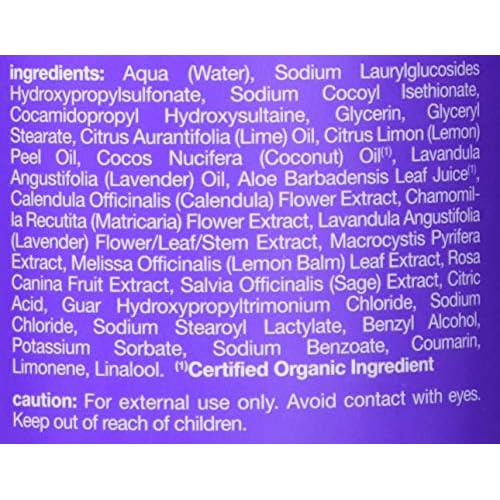 Alba Botanica Very Emollient Bath & Shower Gel, French Lavender, 32 oz.