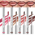 BANGFENG 4Pcs Peel Off Lip Stain - Waterproof, Long-Lasting Nude