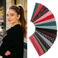 Non-Slip Christmas Headbands for Women - 16 Pack Holiday Hair Accessories