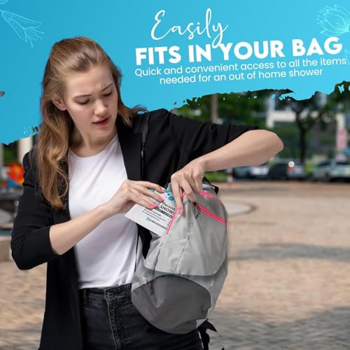 Compact Personal Shower Kit To-Go? Your Hygiene Companion for Travel, Gym, and Outdoor Adventures (10)