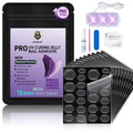 PHIXBEAR UV Jelly Nail Adhesive Tabs - 288pcs, 12 Sizes, 30+ Days Wear
