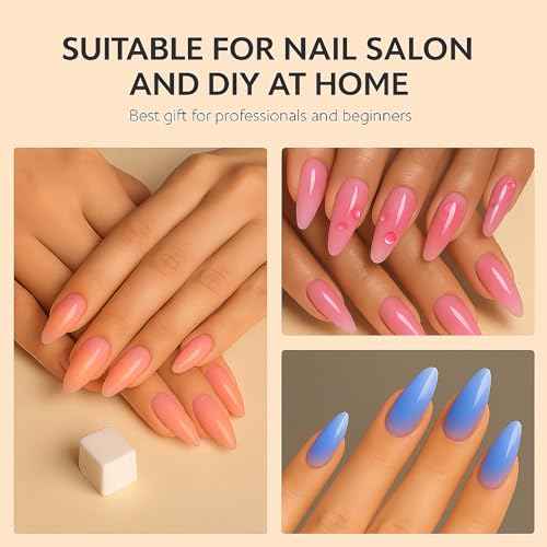 150PCS Nail Sponges for Ombre Nail Art with 1 Grab Pen ? Gradient Nail Art Tool Set with Storage Case ? DIY Nail Design Accessories for Salon & Home Use