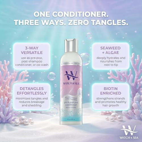 Watch & Sea 3-Way Conditioner for All Hair Types - 8oz