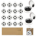 Mini Folding Hair Brush with Mirror – 20 Pack