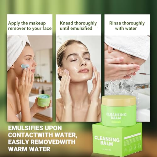 Makeup Cleansing Balm - Deep Silky Remover for All Skin Types