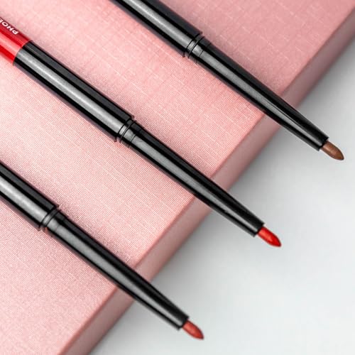Rise & Slay Lip Liner Set ? 3 Piece Gel Lip-Liner Set ? Smooth, Long-Lasting, and Highly Pigmented ? Perfect for Defining and Shaping Lips