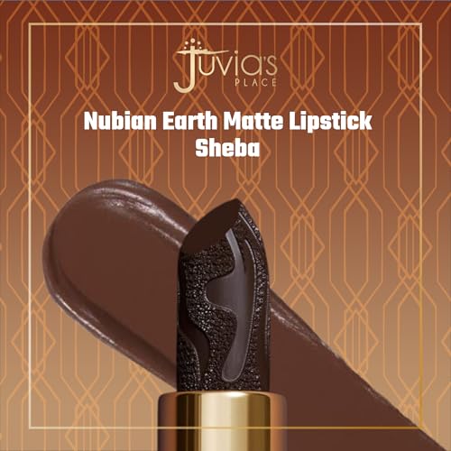 Juvia's Place Sheeba Matte Lipstick - Hydrating Dark Brown