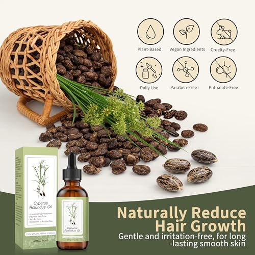 Cyperus Rotundus Oil for Hair Removal - 2pc Set