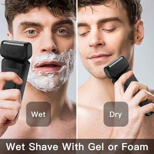 Shaver Replacement Head Compatible with Remington Foil Shaver PF7400, PF7500, and PF7600 Models (Black(3PCS))