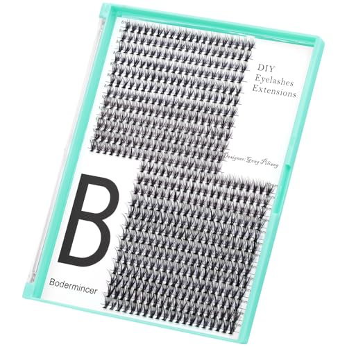 Bodermincer 20D Lash Clusters C Curl 8-10-12mm Mixed 500pcs
