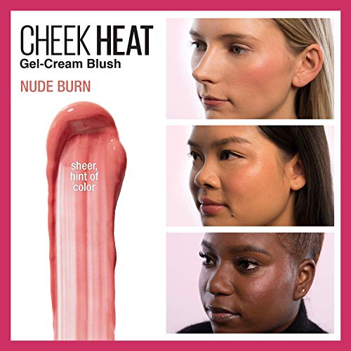Maybelline Cheek Heat Gel-Cream Blush - Nude Burn