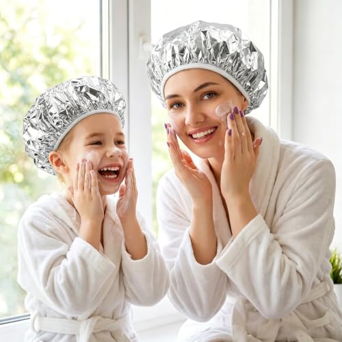 Reusable Heat Cap for Deep Conditioning - Set of 4