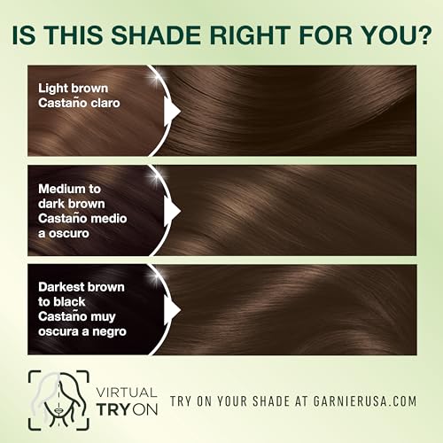 Garnier Nutrisse Ultra Crème Hair Color 43 Dark Golden Brown (Cocoa Bean) Pack of 2