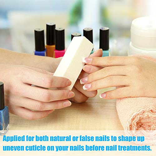 20-Pack Nail Buffer Blocks, 4-Way Sanding Sponge