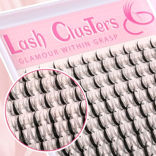 Manga Eyelash Clusters - 140pc DIY Lash Extensions 8-16mm