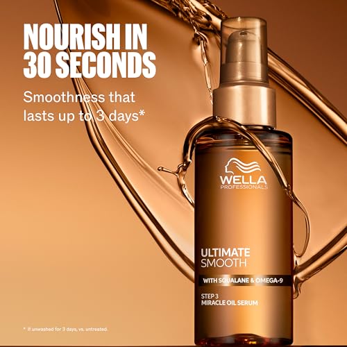 Wella ULTIMATE SMOOTH Miracle Oil Serum for Dry & Frizzy Hair