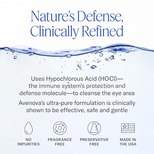 Avenova Eyelid Spray Cleanser - Hypochlorous Acid, 20ml