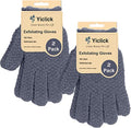 Yiclick Exfoliating Gloves 4-Pack – Deep Clean Dead Skin Removal