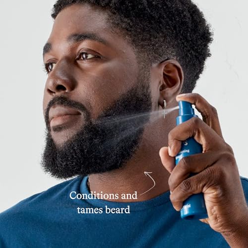 Harry's Beard Grooming Kit for Men, 5.1 Fl. Oz Wash and 3.4 Oz Conditioning Spray, Beard Care Kit