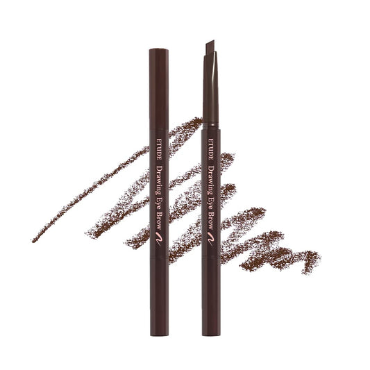 ETUDE Drawing Eye Brow #3 Brown 21AD | Long Lasting Eyebrow Pencil for Soft Textured Natural Daily Look Eyebrow Makeup | K-beauty