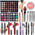 21 Pc Complete Makeup Set with 40 Color Eyeshadow Palette & Brushes