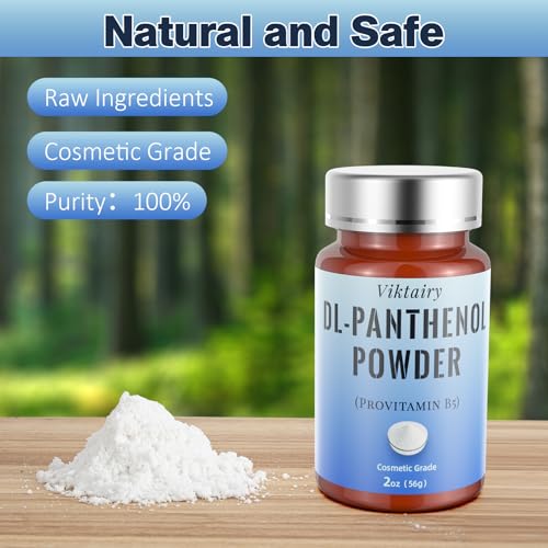 Pure DL-Panthenol Powder 56g Cosmetic Grade Provitamin B5