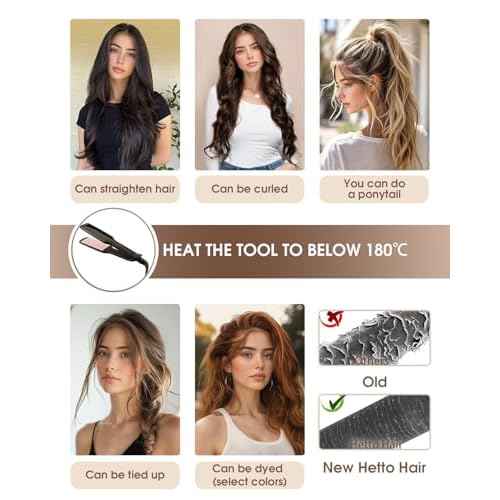 Hetto U Tip Hair Extensions Human Hair Black Ombre Ktip Human Hair Extensions Balayage Black to Silver Grey K Tips Hair Extensions Human Hair 18 Inch 50g 50s
