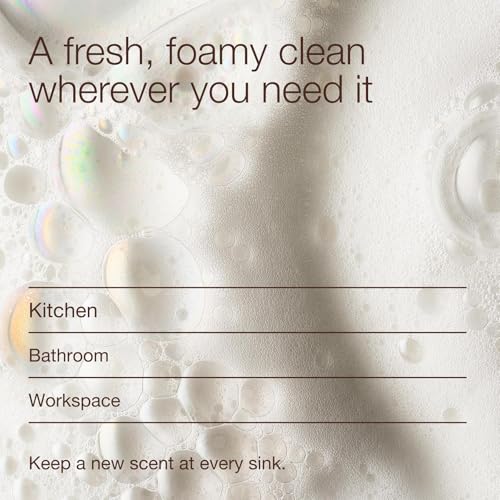Bath & Body Works Foaming Hand Soap 3-Pack - Warm Vanilla Sugar, Peach Bellini & Kitchen Lemon