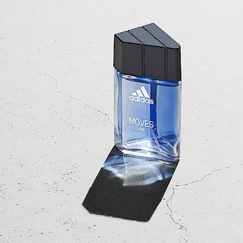 adidas Moves Him Eau de Toilette Spray for Men - Fresh Scent, 1.6 fl oz