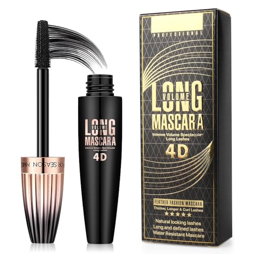 4D Silk Fiber Mascara - Waterproof Volume & Length