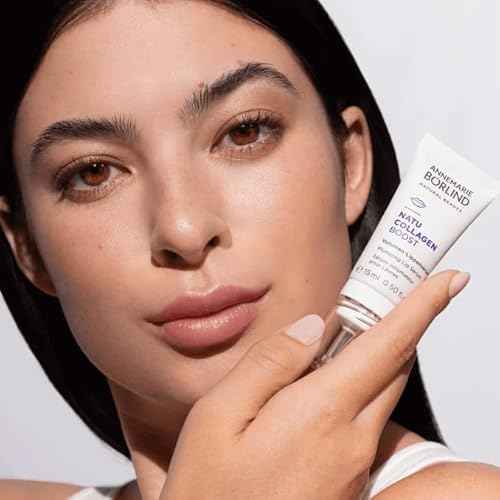 ANNEMARIE B?RLIND - NATU COLLAGEN BOOST Plumping Lip Serum - redefining, plumping, rejuvenating lip care, with botanical collagen and plant-based protein, lip plumper, vegan, 0.50 Fl. Oz.