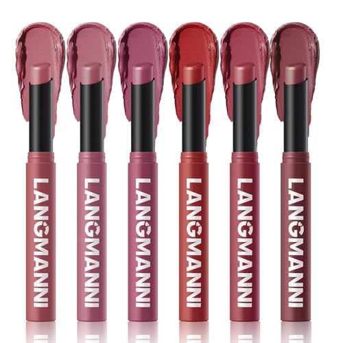 MooGlamor Matte Lipstick Set - 12 Shades, Waterproof & Long-Lasting
