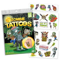 Zombie Halloween Temporary Tattoos - 25 Pack Fake Wounds & Blood
