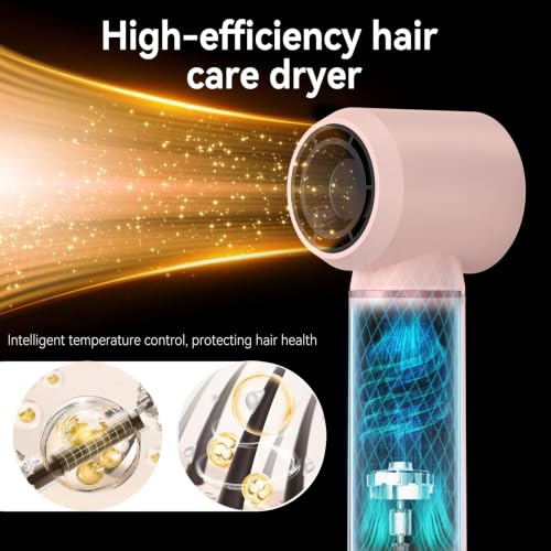 Atopskins 5-in-1 Hot Air Styler Brush, 1000W Auto-Wrap Curler