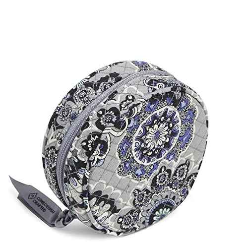 Vera Bradley Women's Hair Accessory Set With Organizer, Tranquil Medallion, One Size