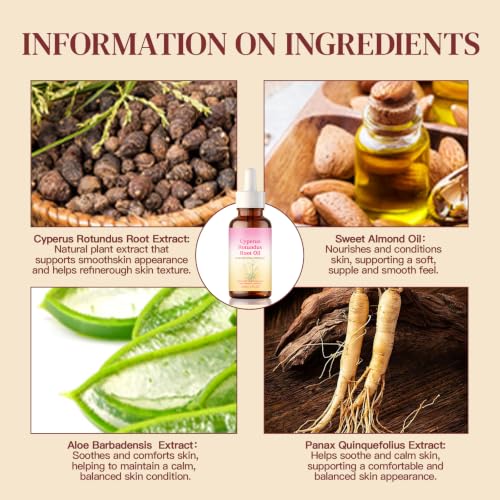 Cyperus Rotundus Oil for Post Hair Removal & Skin Care
