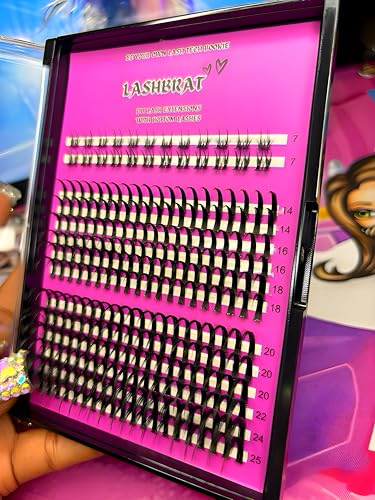 DIY Volume Spike Lash Clusters 14-25mm | LashBrat