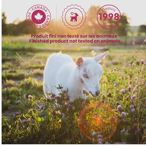 Caprina Fresh Goat¡¯s Milk Bar Soap FRAGRANCE FREE (6-Pack) 3.2 oz (90g) each, For Sensitive Skin, Cleanses Without Drying, Biodegradable Formula