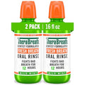 TheraBreath Alcohol-Free Mouthwash, 24-Hour Fresh Breath, 16 Fl Oz 2-Pack
