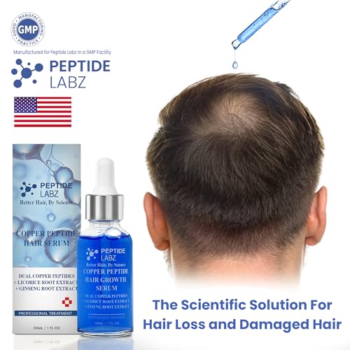 Copper Peptide Hair Serum with Licorice Root Extract