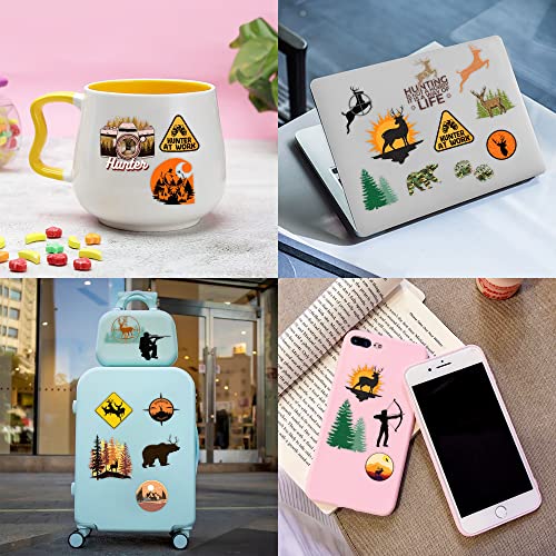8 Sheets (96PCS) Hunting Tattoos Birthday Party Decorations Supplies Tattoos Stickers Cute Party Favors for Kids Boys Girls Gifts Classroom School Theme Prizes Rewards