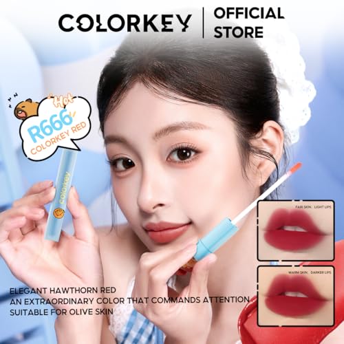 COLORKEY Capybara Matte Velvet Lipstick - Waterproof Long-Lasting